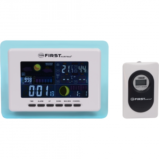 Метеостанция First FA 2461-1 White-Blue