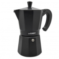 Гейзерная кофеварка First FA-5471 Black