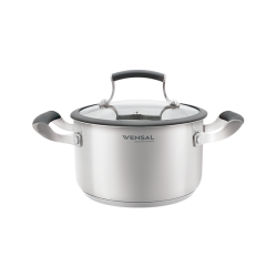 Кастрюля с крышкой Vensal Nuances de goût из нержавеющей стали 2,6л (18см) 1511VS