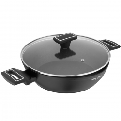 Сотейник с крышкой Vensal Velours noir 26см 1004VS